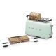 11. Toster SMEG model TSF02PGEU kolor pastelgreen