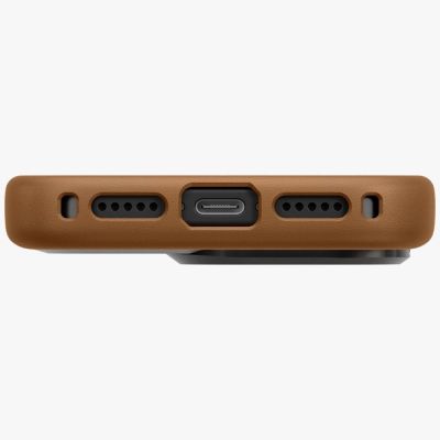4. Etui UNIQ Heldro Pro Magclick Charging na iPhone 17 Pro - brązowe