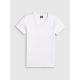 8. T-shirt slim gładki damski 4F 4FRAW25TTSHF3623-10S