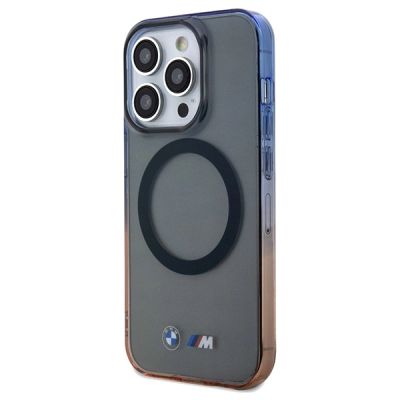 2. Etui BMW Gradient Bumper MagSafe na iPhone 15 Pro Max - szare