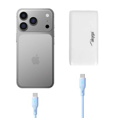 9. AKYGA ŁADOWARKA USB-A + USB-C AK-CH-31