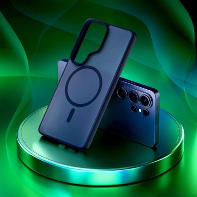 10. Etui 3mk Smoke MagCase na Samsung Galaxy S26 Ultra - szare-półprzezroczyste