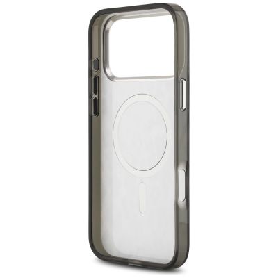7. Etui Karl Lagerfeld IML Leopard Pattern MagSafe na iPhone 17 Pro Max - czarne
