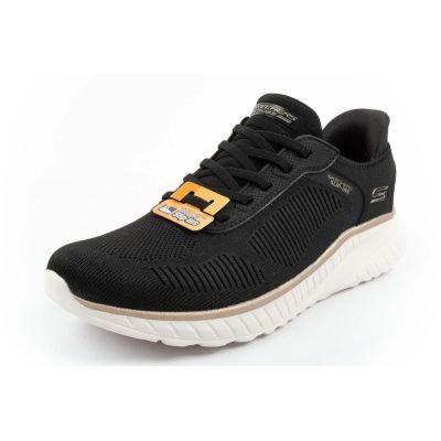 3. Skechers buty sportowe damskie Bobs Squad-Chaos wygodne SLIP-INS