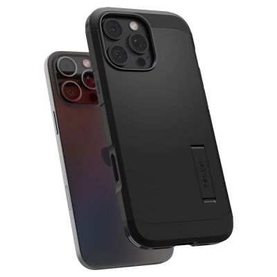 8. Etui Spigen Tough Armor "T" MagSafe na iPhone 16 Pro Max - czarne