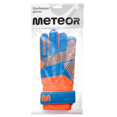 85. Rękawice bramkarskie Meteor Catch Blue 03806-03812