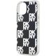 6. Etui DKNY IML Checkered Mono Pattern na iPhone 15 Plus / 14 Plus - czarne
