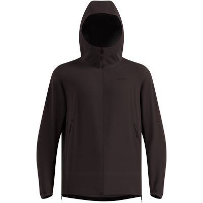 Kurtka przeciwdeszczowa męska Odlo ESSENTIAL 2.5L WATERPROOF Jacket hardshell brązowa