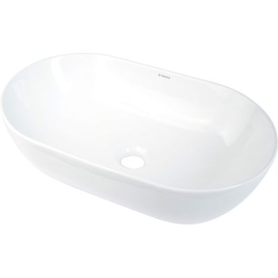 4. Umywalka ceramiczna nablatowa Deante PEONIA CDE_6U5S Biała