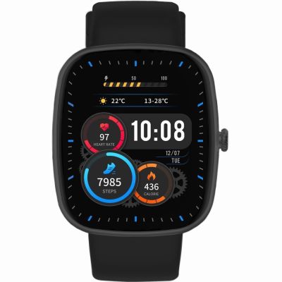 2. Smartwatch Gravity Czarny 2 Paski GT18-9