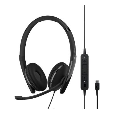 2. EPOS ADAPT 160T ANC USB-C Ohraufliegendes, binaurales USB-C-Headset mit ANC, kabelgebunden, MS Teams cert.