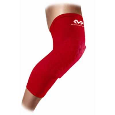 3. Ochraniacz na kolano ściągacz McDavid Leg HexPad czarny - 2 sztuki - 6446