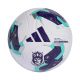 Piłka nożna adidas Queens League biało-fioletowo-zielona KE8232