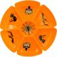 12. TACA MISKA DO PRZEKĄSEK HALLOWEEN ŚR.30CM