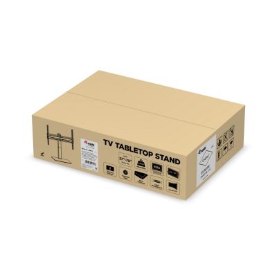 9. Equip 650612 uchwyt do telewizorów 177,8 cm (70") Czarny