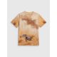 5. T-shirt regular z nadrukiem męski 4F 4FRSS26TTSHM4237-83A