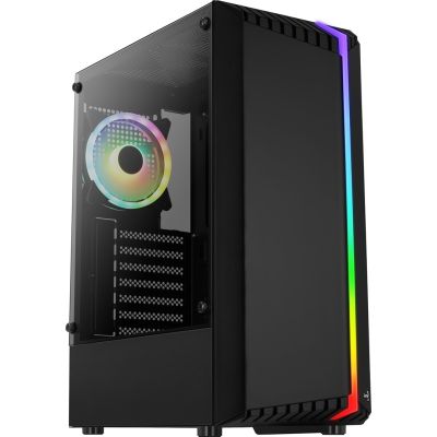 10. OBUDOWA AEROCOOL PGS BIONIC-G-BK-v2 RGB