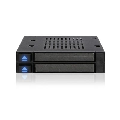 4. Płyta montażowa IcyDock 2x6,3cm SATAI-III/SSD/SAS MB522SP-B