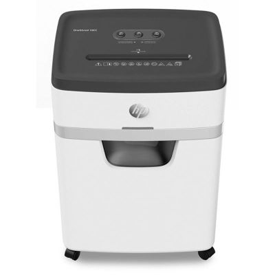 10. HP ONESHRED Niszczarka 18CC, ścinki, P-4, 18 kart., 25l, jasnoszara, HPN280518CCON-14.
