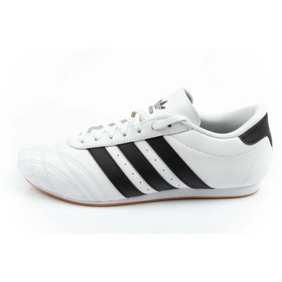 2. Adidas buty damskie sportowe Taekwondo Lace białe modne skórzane