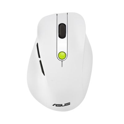 8. Mysz bezprzewodowa ASUS MD105 Wireless Mouse Volt Green 2400DPI Dual-mode wireless 2.4 GHz and Bluetooth