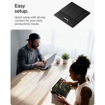 11. Podstawka pod laptopa Spigen SlimFold LD201-S8 pod laptop - szara