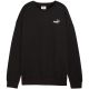 Bluza damska Puma ESS Small No. 1 Logo Relaxed Crew czarna 633268 01