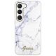 3. Etui Guess Marble Collection na Samsung Galaxy S23 - białe