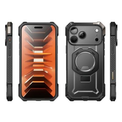 3. Etui Supcase UB Grip Mag MagSafe na iPhone 18 Pro Max / 17 Pro Max - czarne