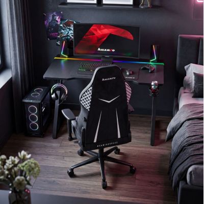 6. Biurko gamingowe Huzaro Hero 2.4 RGB Black