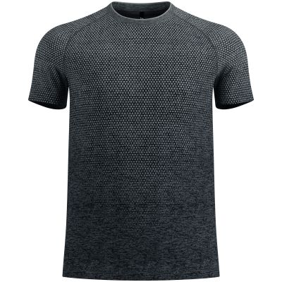 2. Koszulka z krótkim rękawem męska Odlo ESSENTIAL SEAMLESS T-shirt crew neck s/s szara