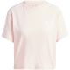 2. Koszulka adidas Essentials 3-Stripes Single Jersey Crop Top W IY4227