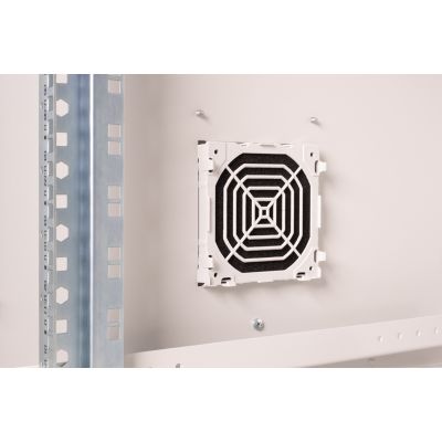 8. Digitus Szafa sieciowa wisząca 19" 16U rack 600x600, drzwi pełne, szary, niedzielona, złożona, IP55, 100kg
