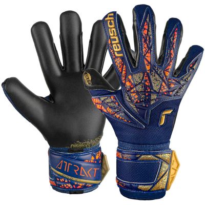 9. Rękawice bramkarskie Reusch Attrakt Gold X M 5470945 4411