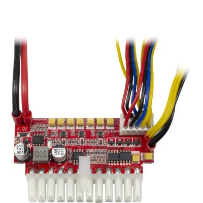 4. Inter-Tech 88882190 moduł zasilaczy 200 W 20+4 pin ATX Czarny