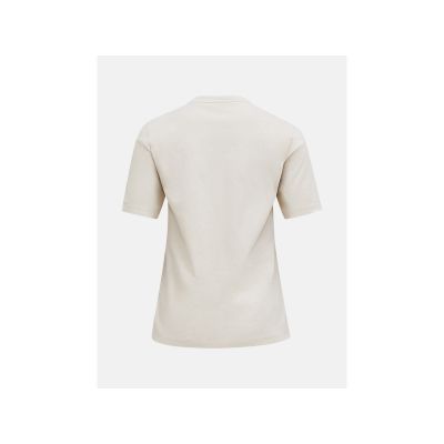 2. Koszulka damska PEAK PERFORMANCE W Original Small Logo Tee kolor beżowy