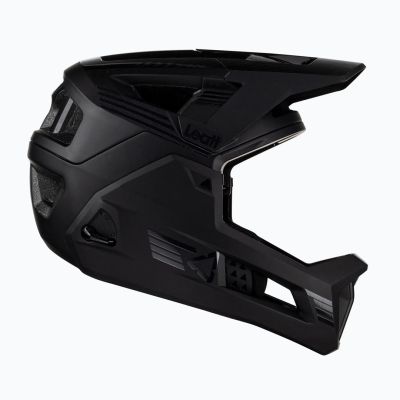 3. Kask rowerowy z wypinaną szczęką LEATT Helmet MTB Enduro 4.0 V23 rozmiar M, czarny