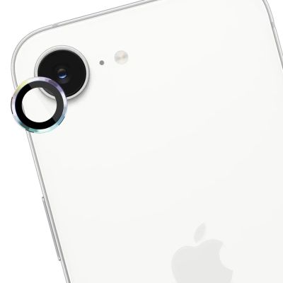 8. Szkło hartowane na obiektyw aparatu 3mk Lens Protection Pro do iPhone 16e - wielokolorowe