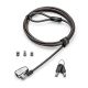 8. Kensington Blokada ClickSave® 2.0 do laptopa, 3 w 1, otwierana kluczem