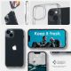 10. Etui Spigen Ultra Hybrid na iPhone 14 Plus - matowo-przezroczyste