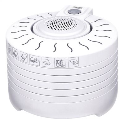 Suszarka do grzybów MPM MSG-01 biała, 5 sit, BBA free, 250W