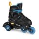 12. Łyżworolki Spokey Quattro 4IN1 SPK-943432 roz. 30-33 BK/DBL