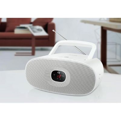 2. Muse MD-202 Przenośny odtwarzacz CD Biały