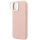 4. Etui UNIQ Lino Hue Magclick Charging do iPhone 15 - różowe