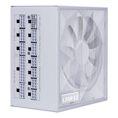 7. Lian Li SX0850P moduł zasilaczy 850 W 20+4 pin ATX ATX Biały