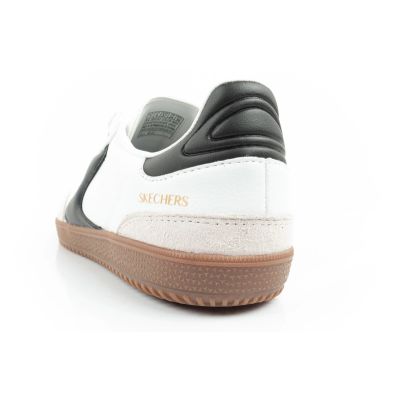 14. Buty sportowe damskie sneakersy Skechers Kickoff białe skórzane
