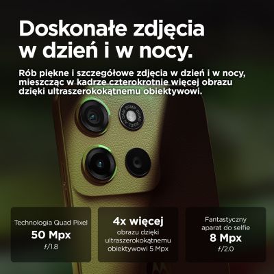 6. Smartfon Motorola Moto G15 8/128GB Iguana Green