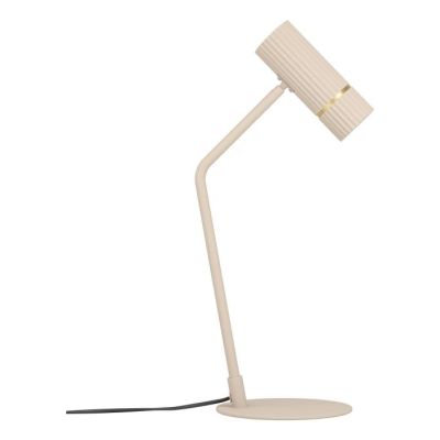 3. EGLO Caminia lampa stołowa GU10 F Mosiądz, Piaskowy