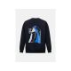 3. Bluza męska PEAK PERFORMANCE M Terry Graphic Crew kolor czarny