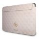 2. Pokrowiec na laptopa Guess 4G Big Logo Sleeve - różowy